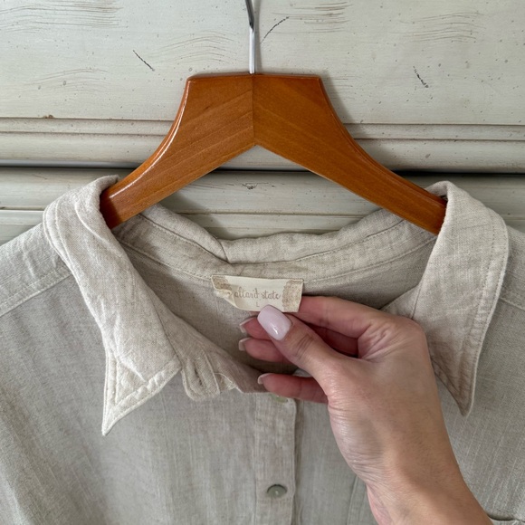 Altar'd State Cream Button-Up Top - Picture 4 of 5